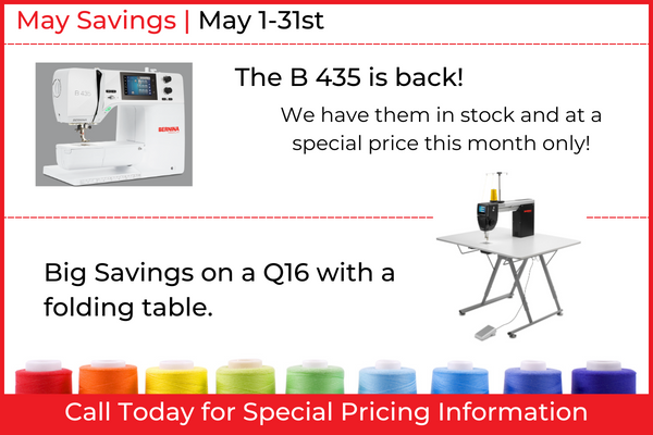 Offering BERNINA Sewing Machine Sales, Service & Repair On Most Models ...